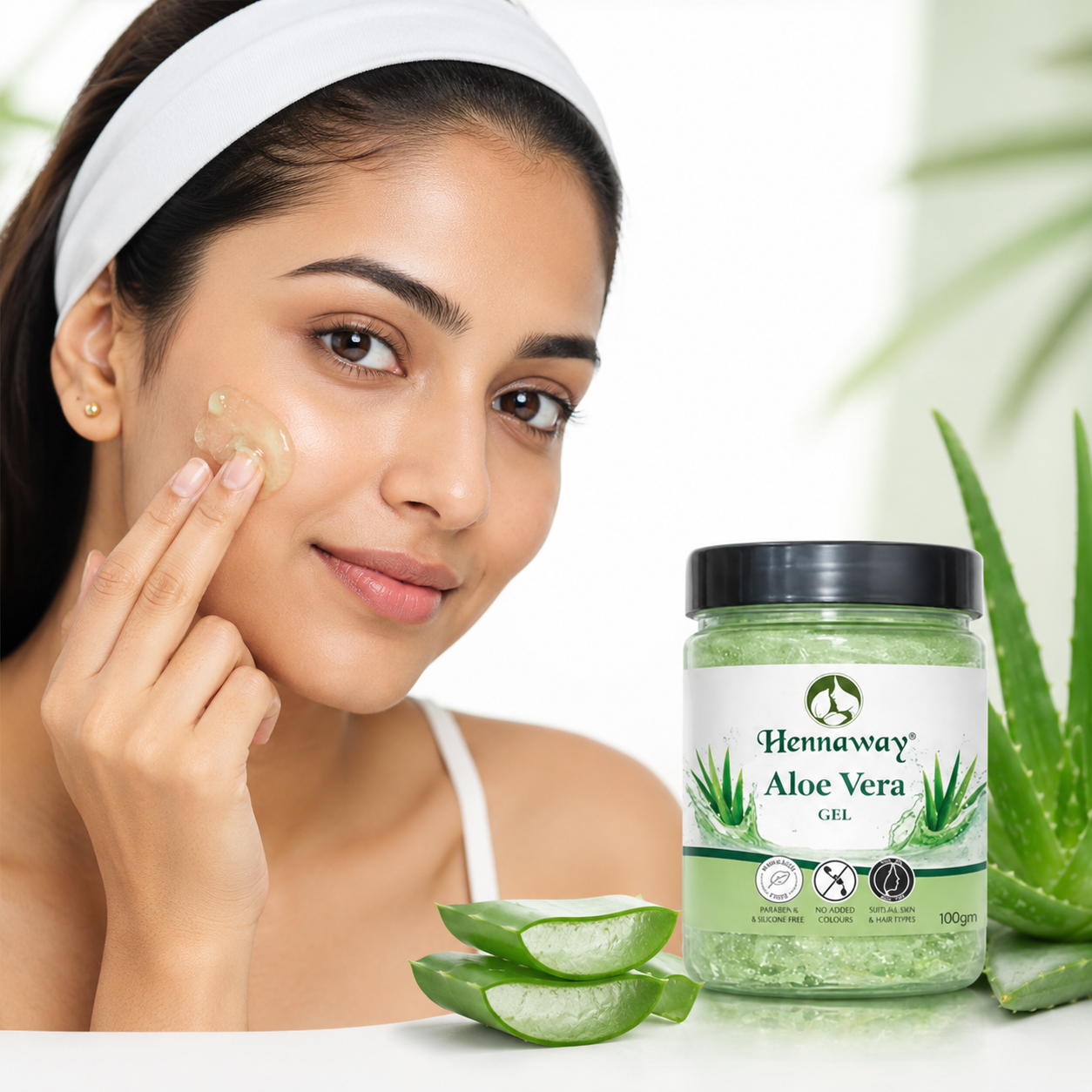Hennaway Aloe Vera Gel 100g
