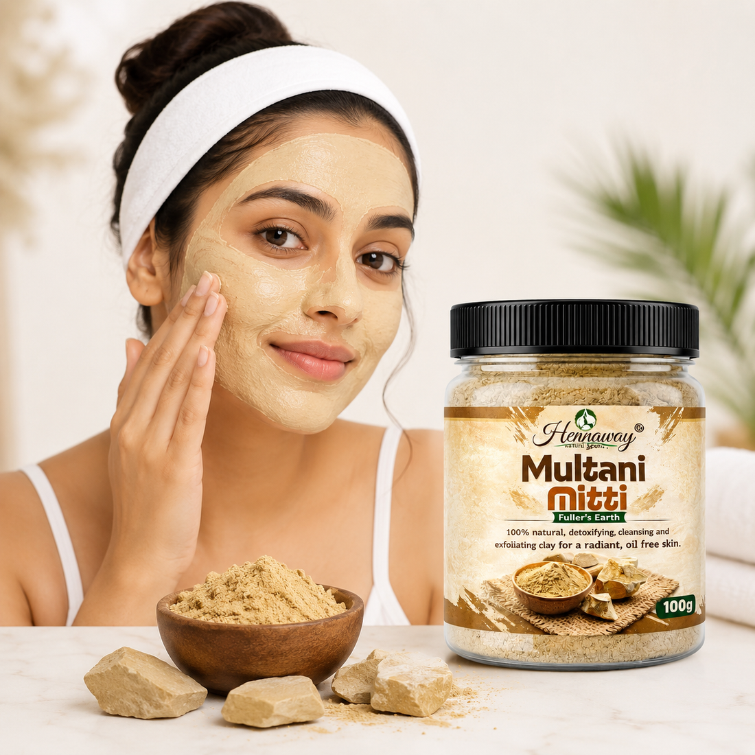 Hennaway Multani Mitti Powder 100g